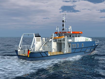 Skizze Forschungsschiff Coriolis