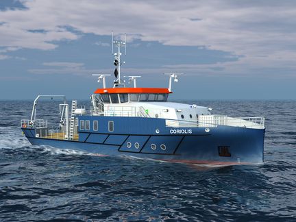 Skizze Forschungsschiff Coriolis